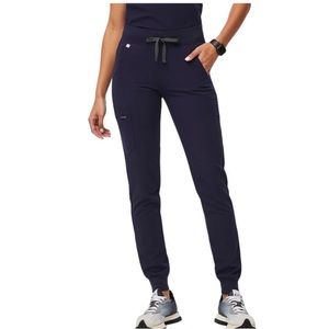 NWT FIGS Zamora Jogger Scrub Pants In Navy